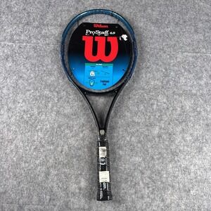Vintage Wilson Pro Staff 6.9 Lite Tennis Racquet 110 Sq In Graphite Cushion Aire